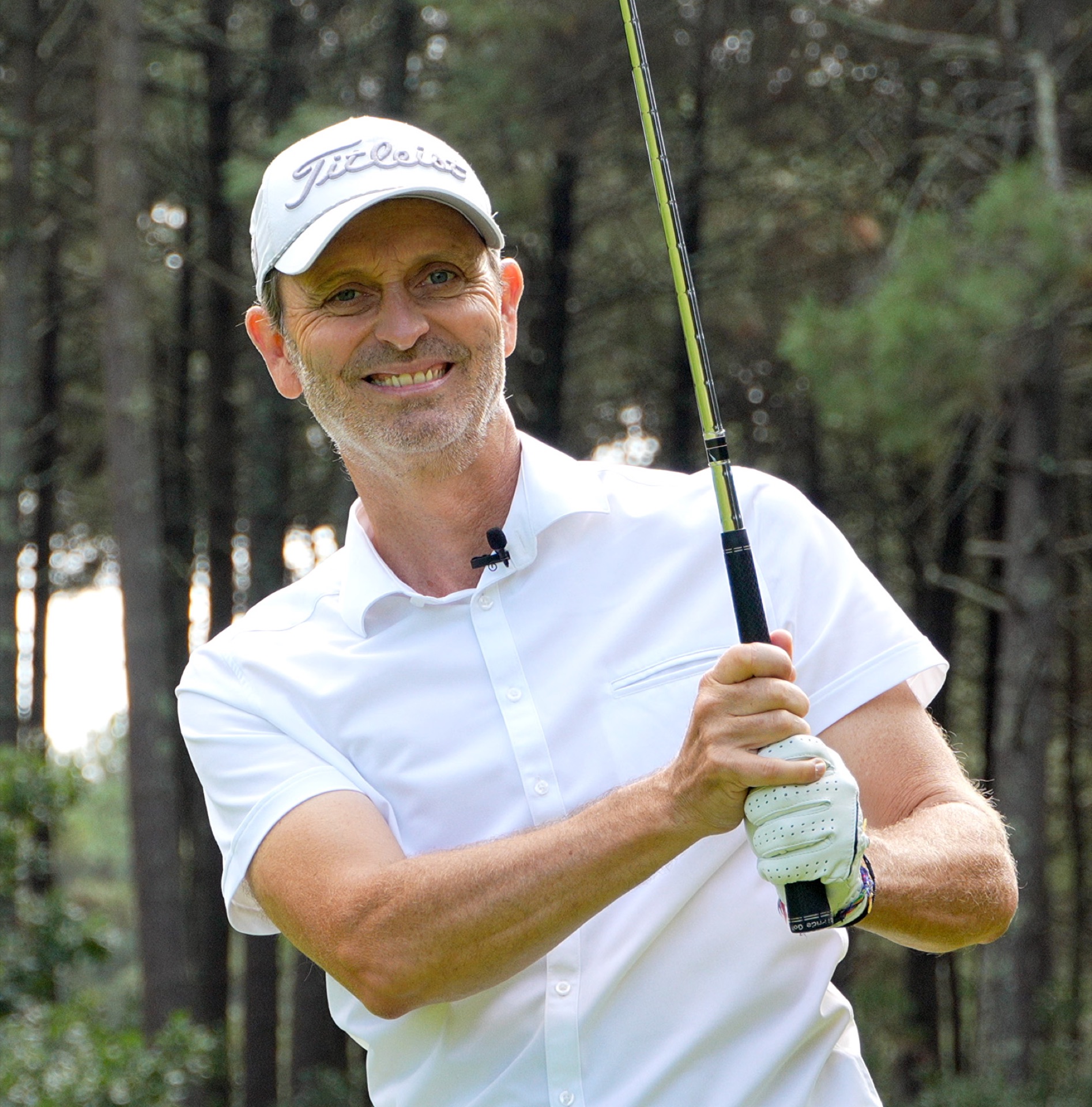 Philippe Uranga sur un parcours
