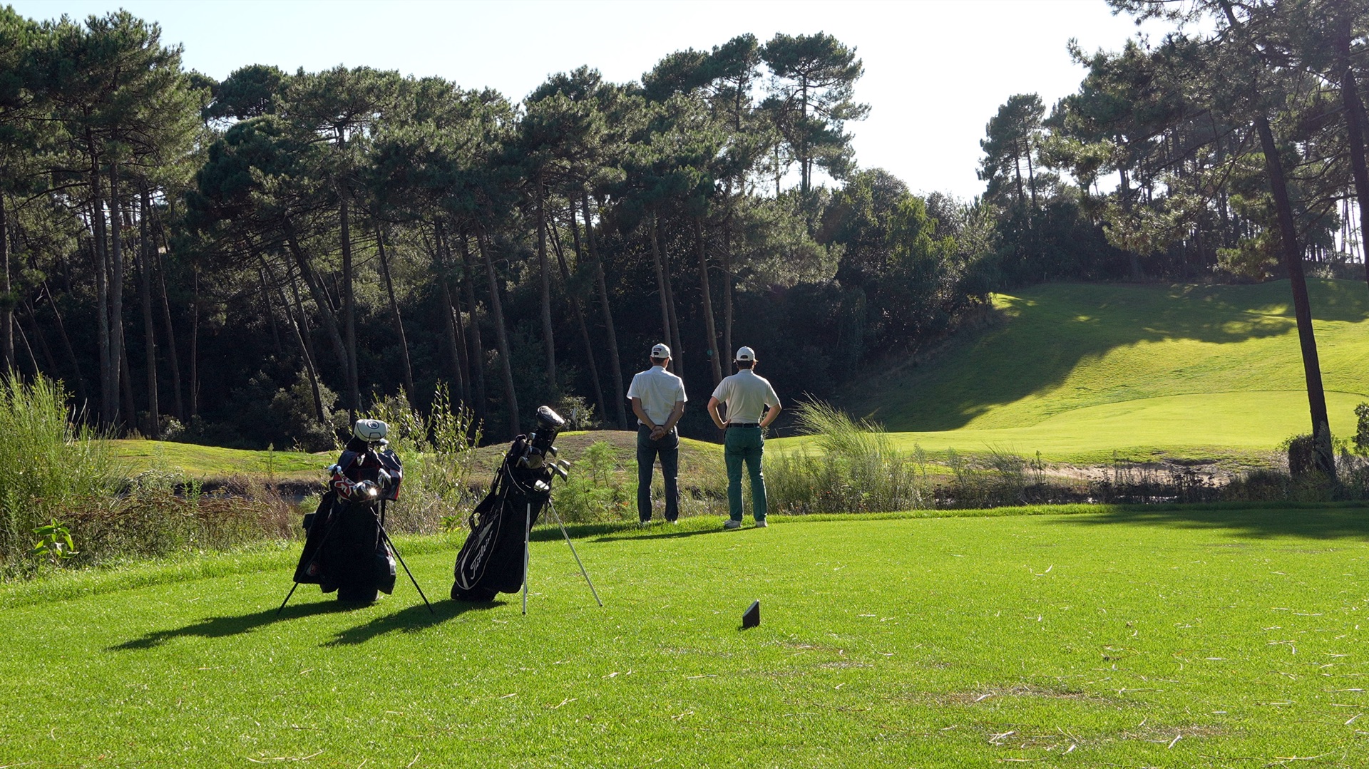 Philippe et Julien Uranga sur le parcours