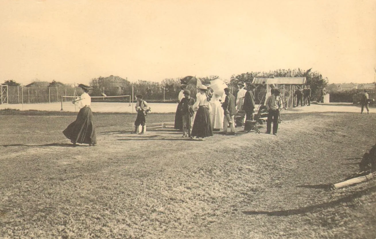 Golf de Biarritz - point de départ du jeu des dames
