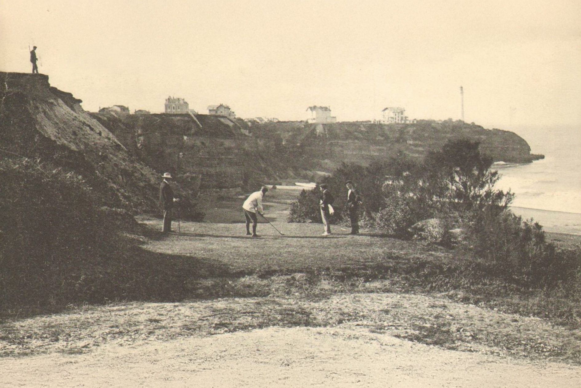 Golf de Biarritz - descente à la Chambre d'Amour