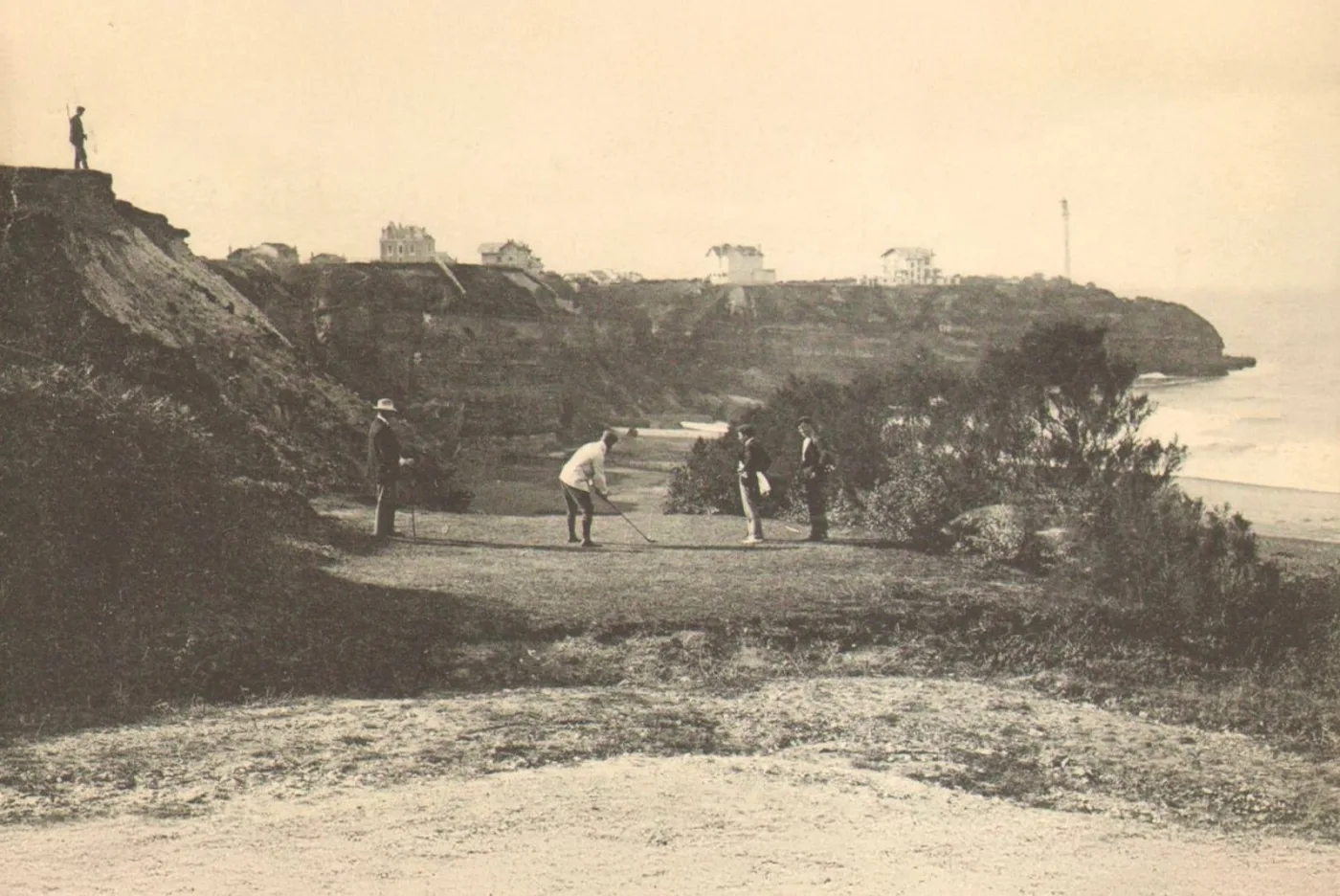Golf de Biarritz - descente à la Chambre d'Amour